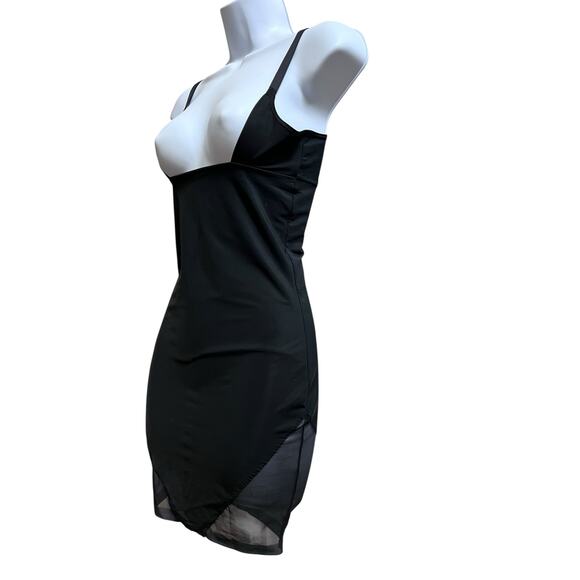 Red Hot by Spanx Black Open Bust  Adjustable Straps Shapewear Full Slip Medium - Picture 6 of 14